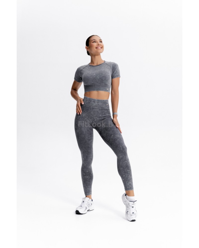 Бесшовные лосины Forstrong Reform Black Denim
