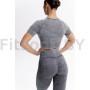 Бесшовные лосины Forstrong Reform Black Denim