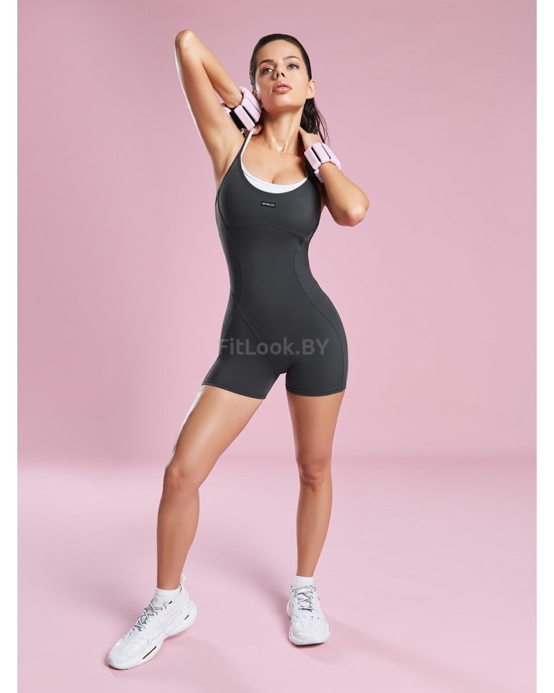 Женский моделирующий комбинезон  c имитацией топа Neverlate BodySuit 