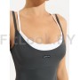 Женский моделирующий комбинезон  c имитацией топа Neverlate BodySuit 