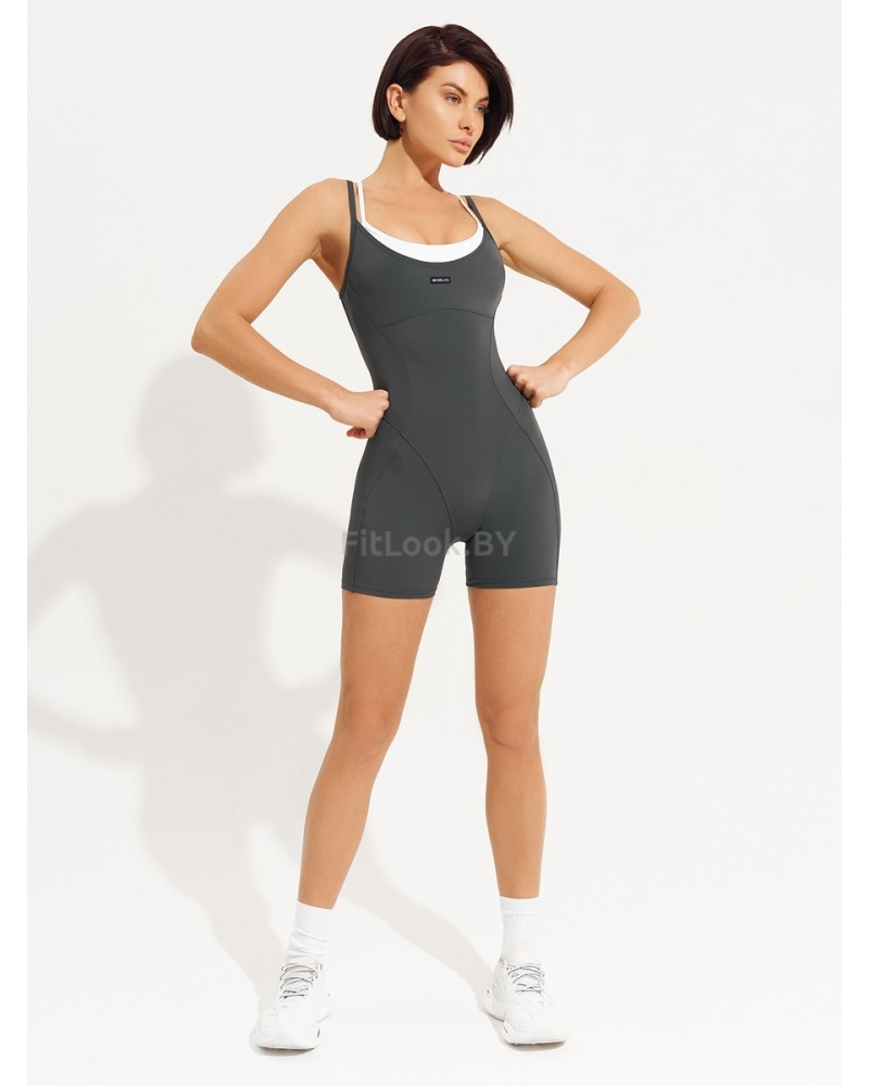 Женский моделирующий комбинезон  c имитацией топа Neverlate BodySuit 