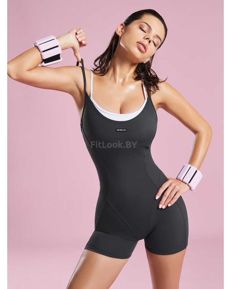 Женский моделирующий комбинезон  c имитацией топа Neverlate BodySuit 