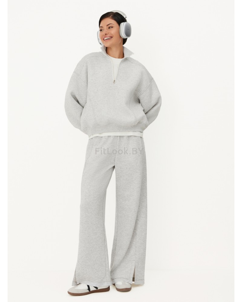 Брюки оверсайз Neverlate Sport Casual Melange