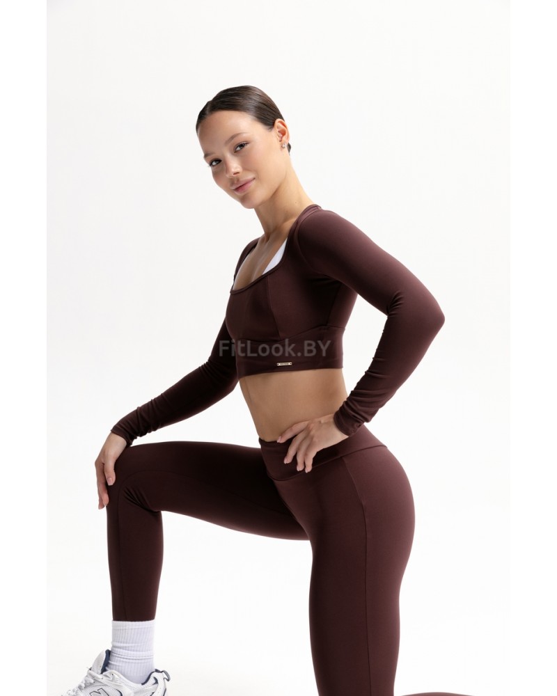 Лосины Push Brown
