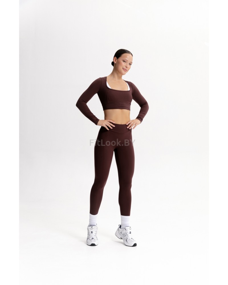 Лосины Push Brown
