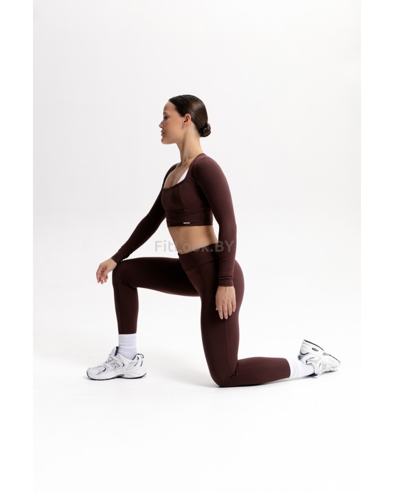 Лосины Push Brown