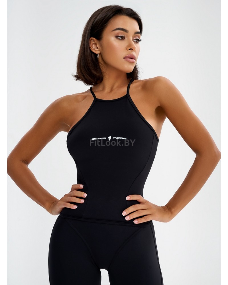 Майка-топ Bona-Fide Sporty Top Juicy Black