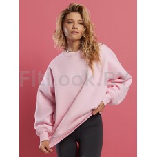 Свитшот оверсайз Neverlate Athletic Pink