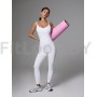 Моделирующий комбинезон на бретелях Neverlate Aerobics Classic White