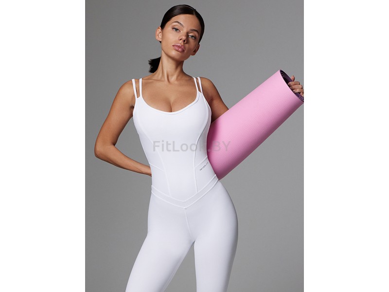 Комбинезон Neverlate Aerobics Classic White
