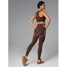 Леггинсы Classic HighBelt NEVERLATE Brown