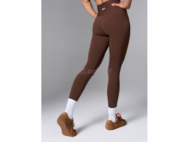 Леггинсы Classic HighBelt NEVERLATE Brown