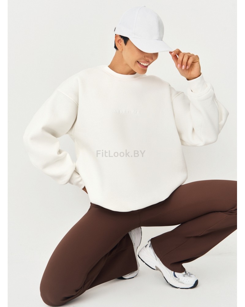 Брюки клеш в рубчик c разрезами NEVERLATE RIB Slash 