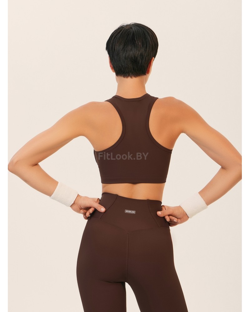 Спортивный топ-бра Neverlate Brownie