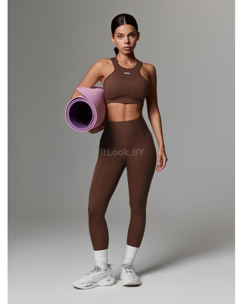 Спортивный топ-бра Neverlate Brownie
