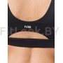 Спортивный топ-бра с фигурной вставкой U-bra NS Black 