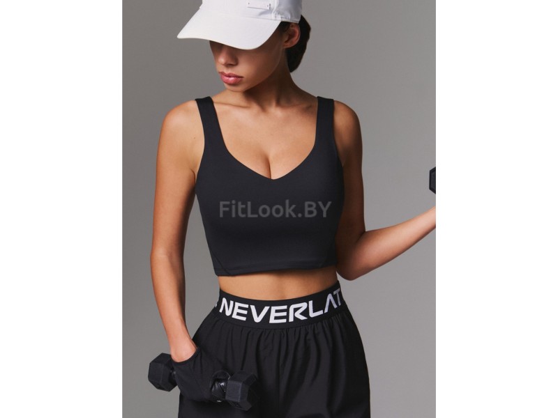 Топ  Neverlate V-BRA Long Black