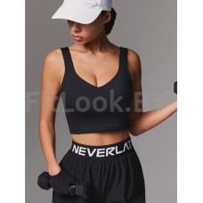 Топ  Neverlate V-BRA Long Black