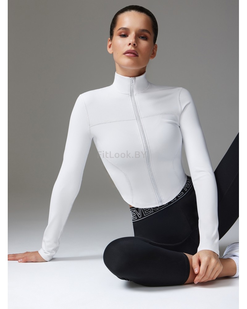 Рашгард с длинным рукавом на молнии Neverlate