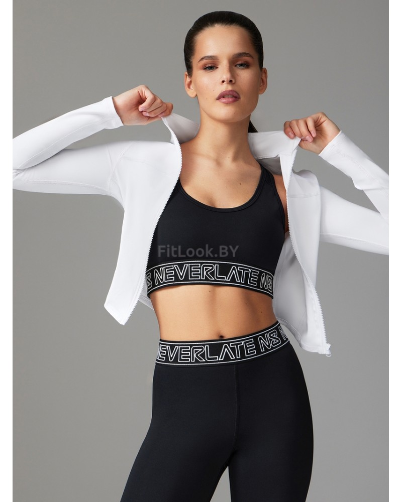 Рашгард с длинным рукавом на молнии Neverlate