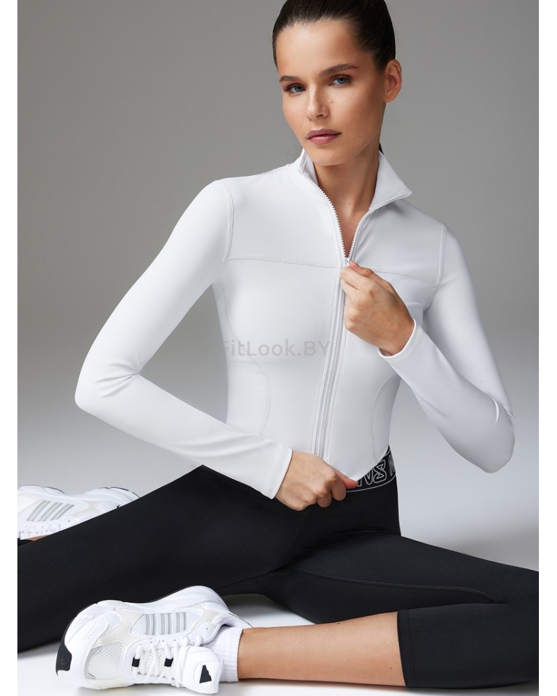 Рашгард с длинным рукавом на молнии Neverlate
