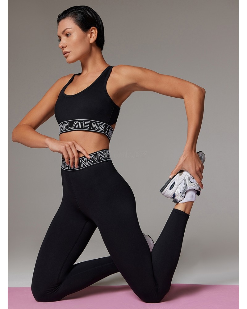 Леггинсы с высокой посадкой Neverlate