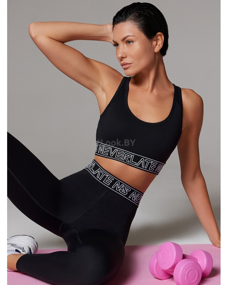 Леггинсы с высокой посадкой Neverlate