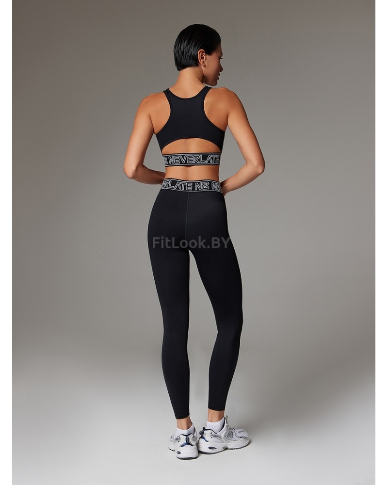 Леггинсы с высокой посадкой Neverlate