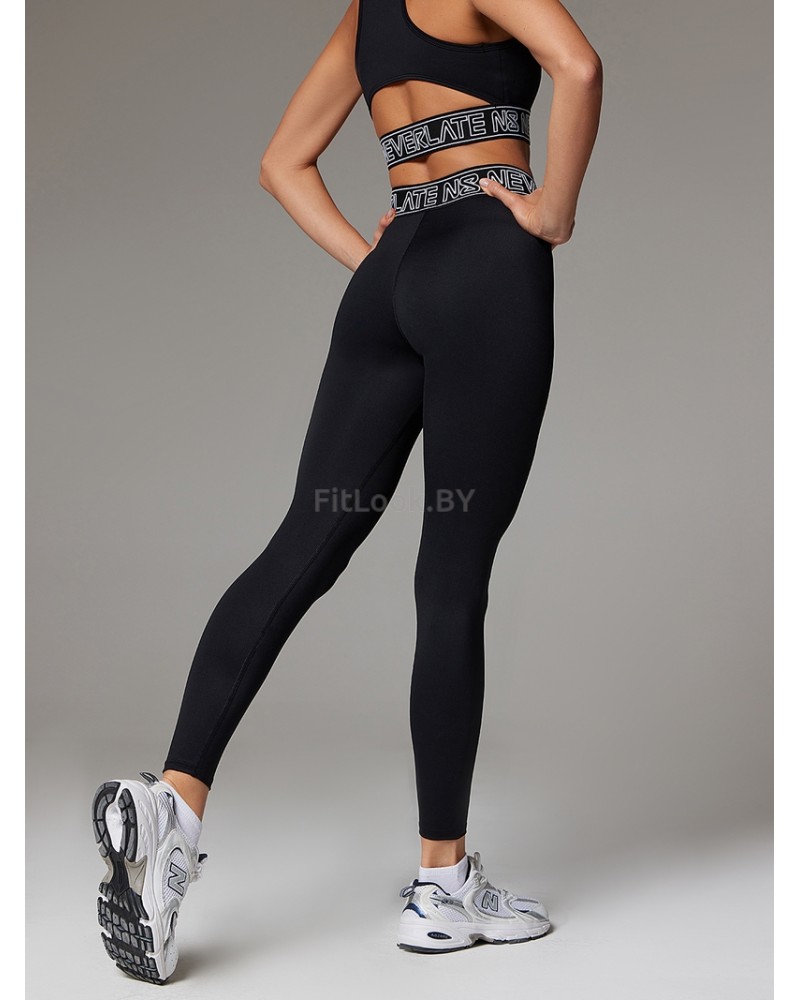 Леггинсы с высокой посадкой Neverlate