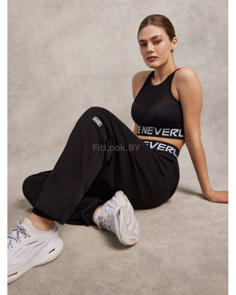 Спортивные брюки с низкой посадкой Lace Black