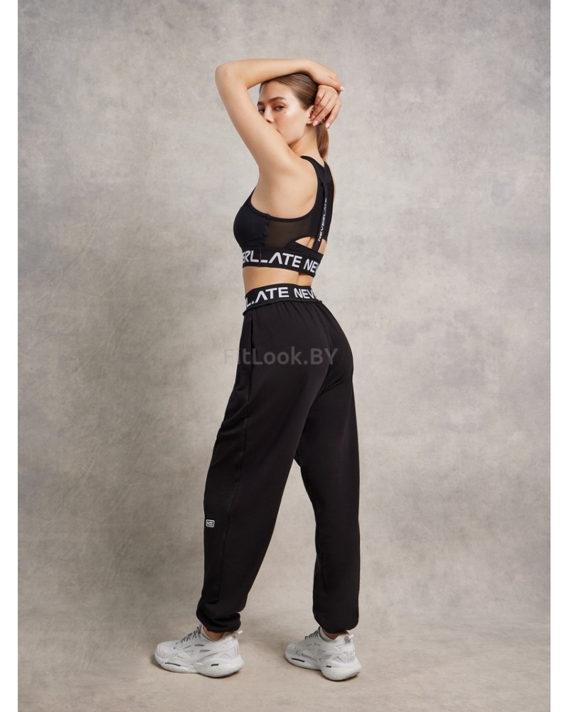 Спортивные брюки с низкой посадкой Lace Black