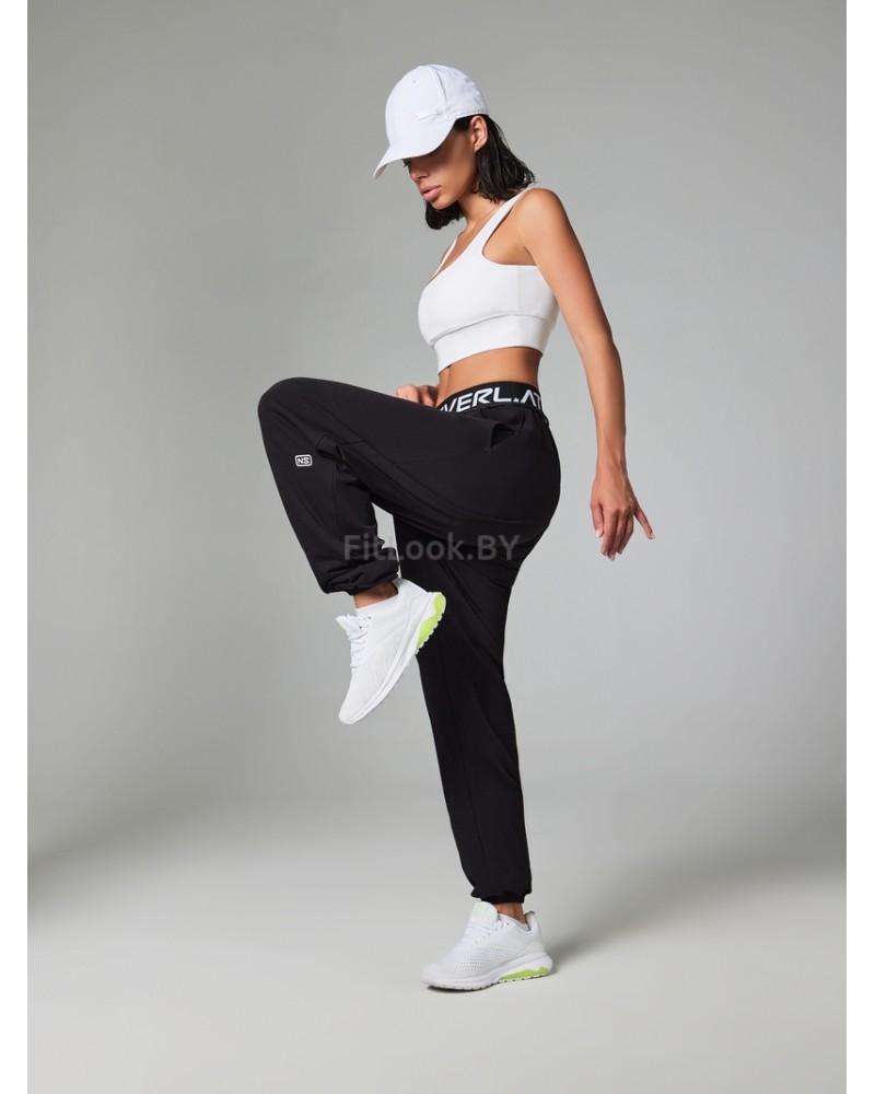 Спортивные брюки с низкой посадкой Lace Black
