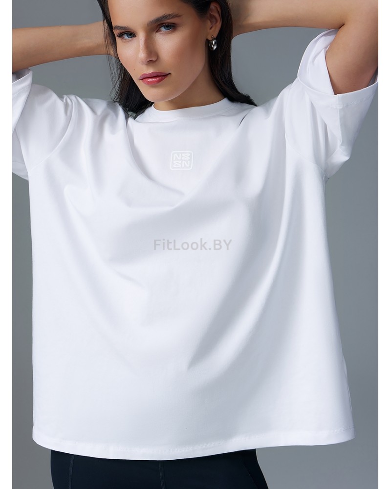 Футболка свободного силуэта