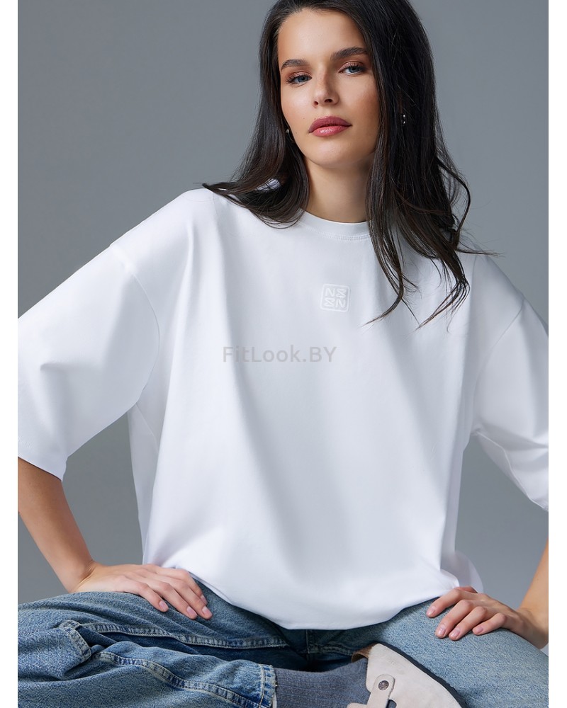 Футболка свободного силуэта