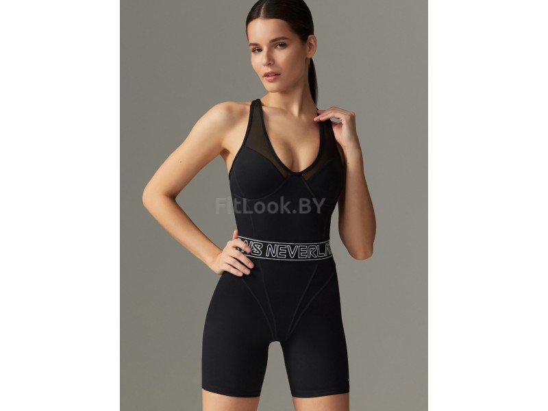 Комбинезон Neverlate Black Mesh Suit