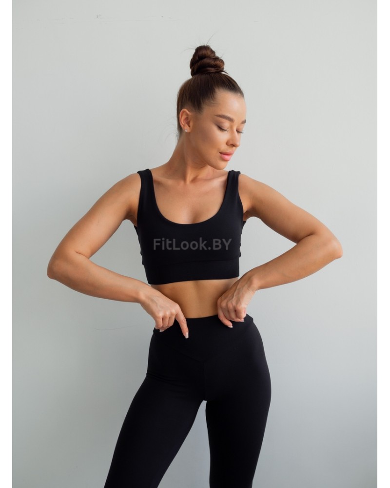 Топ для фитнеса Forstrong Foxy Soft Black