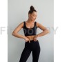Топ для фитнеса Forstrong Foxy Soft Black
