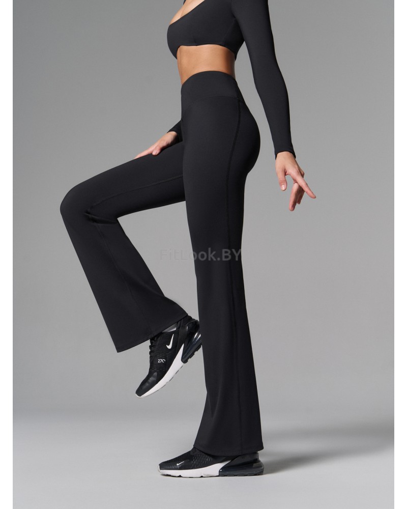 Брюки-клёш Neverlate Flared Legg Black