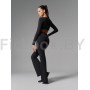Брюки-клёш Neverlate Flared Legg Black