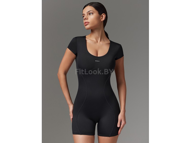 Комбинезон Neverlate Elegant Fitness Black 1077.1
