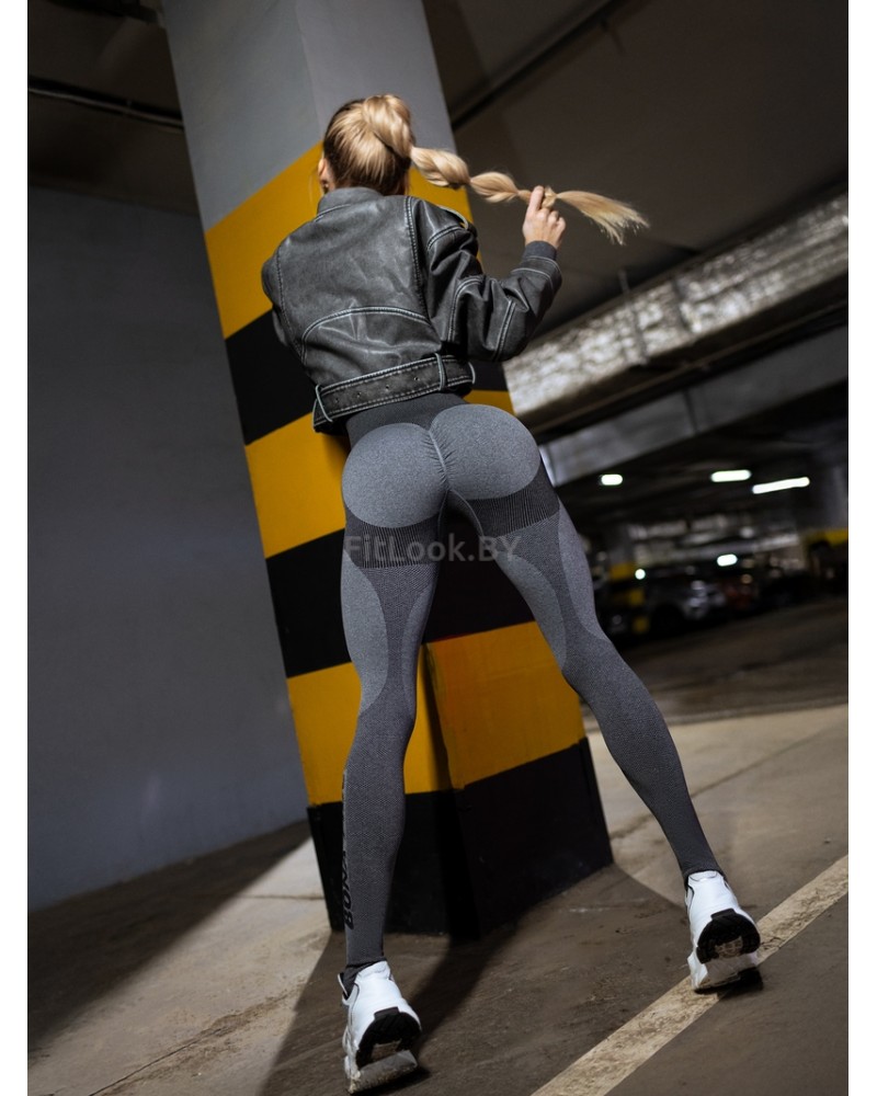 Леггинсы Bona Fide: Majestic Leggings "Gray Melanje"