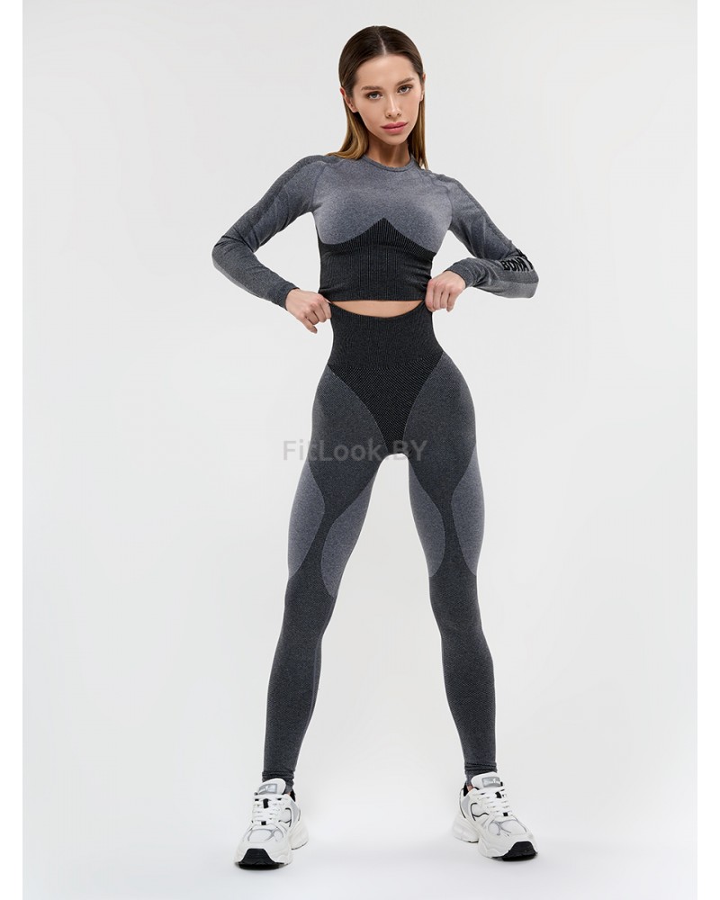 Леггинсы Bona Fide: Majestic Leggings "Gray Melanje"