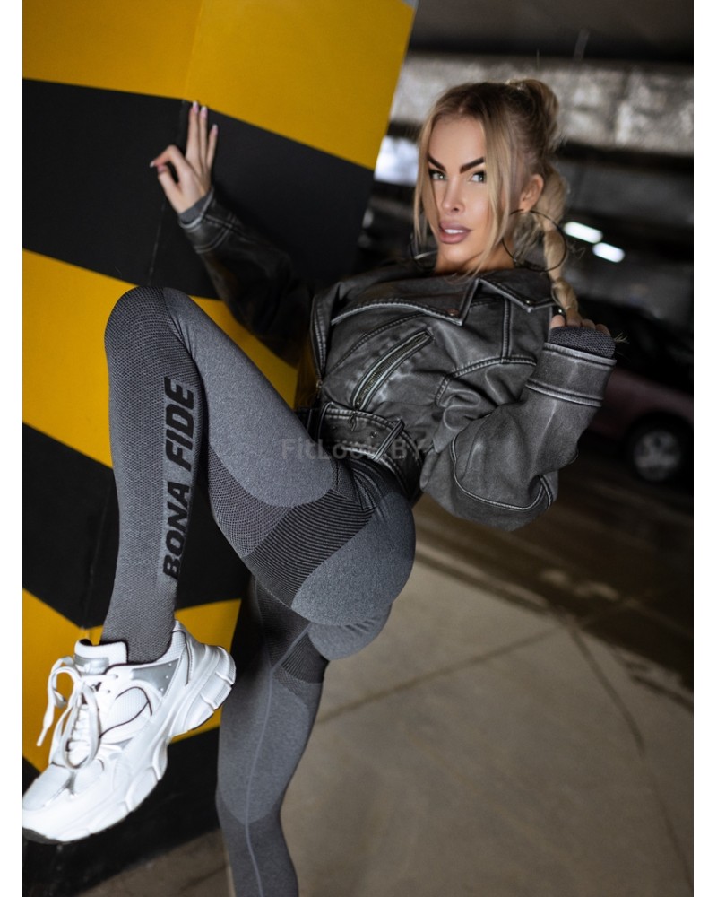 Леггинсы Bona Fide: Majestic Leggings "Gray Melanje"