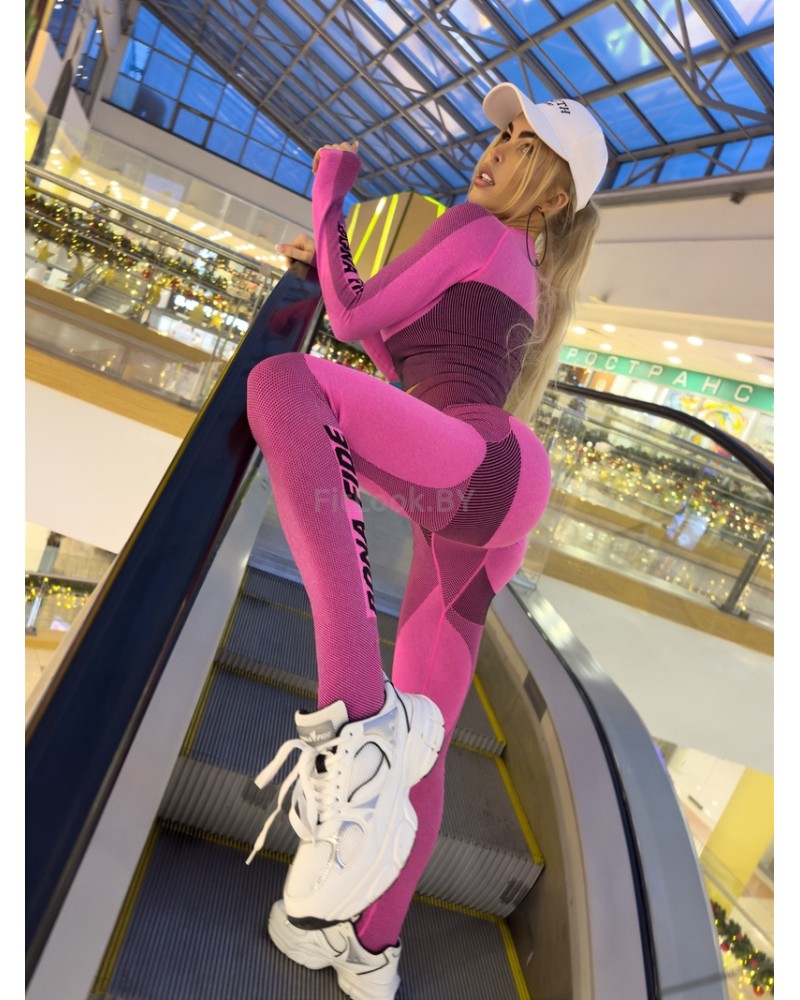Леггинсы Bona Fide: Majestic Leggings "Pink Melanje"