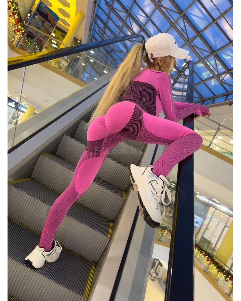Леггинсы Bona Fide: Majestic Leggings "Pink Melanje"