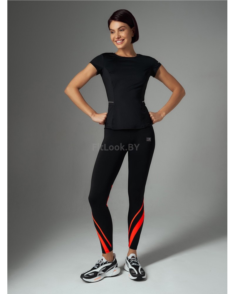 Приталенная футболка FITNESS