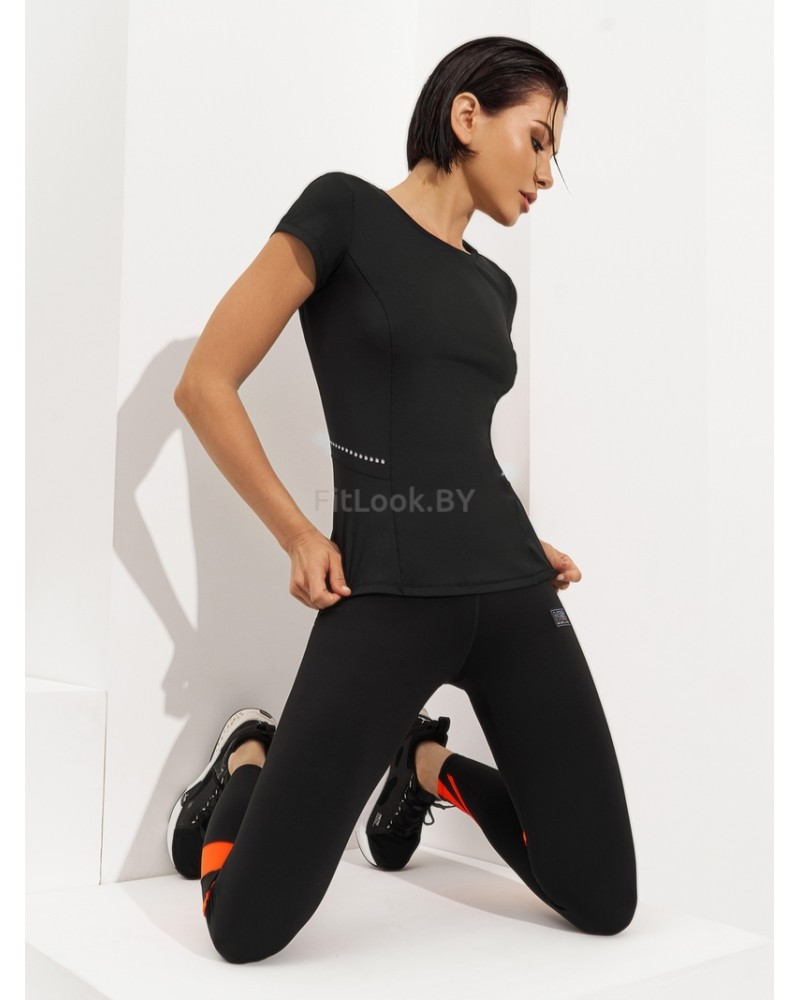 Приталенная футболка FITNESS