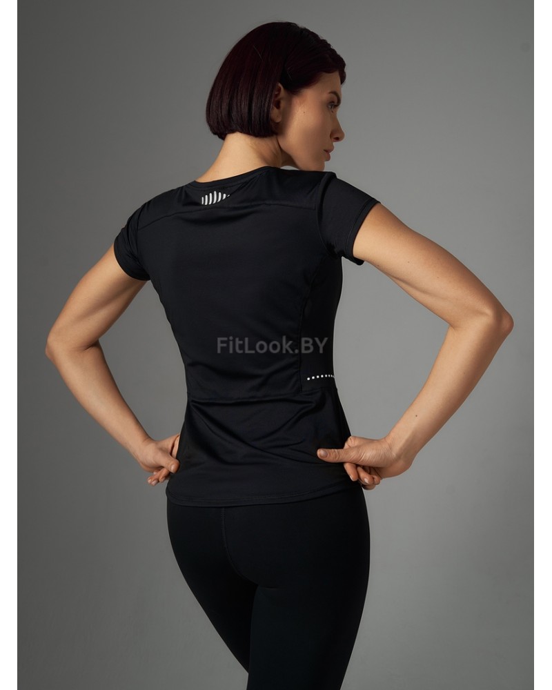 Приталенная футболка FITNESS