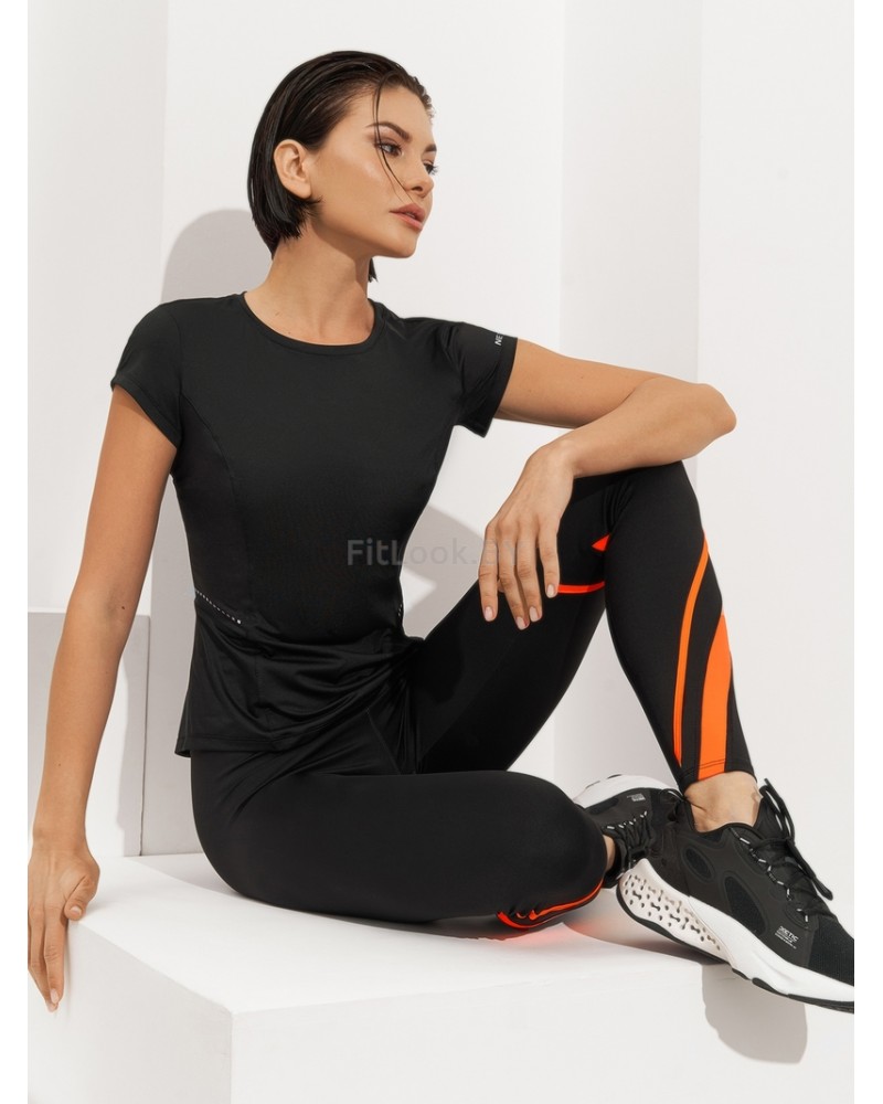 Приталенная футболка FITNESS