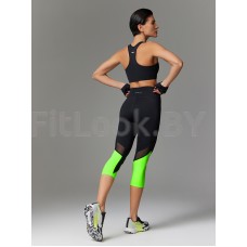 Леггинсы Neverlate Acid Green Short 305.1  